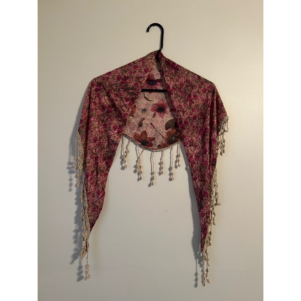 Floral scarf